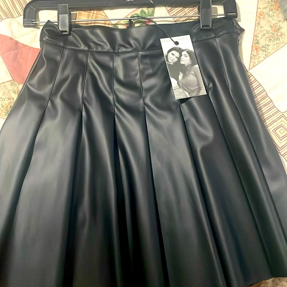 Black Pleated Skirt